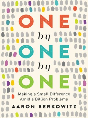 cover image of One by One by One